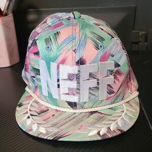 Neff Multicolor Abstract Hat